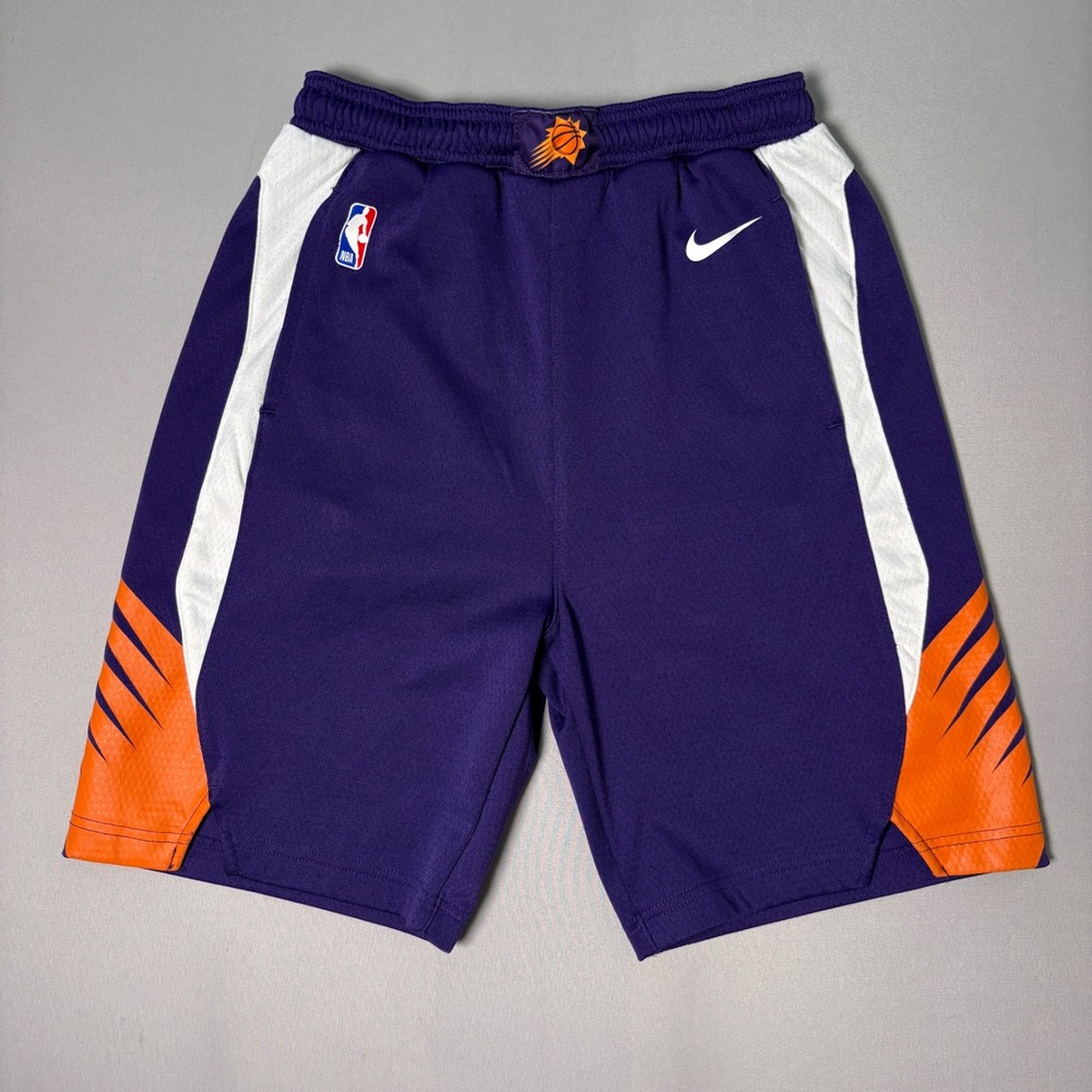 Nike NBA Phoenix Suns Purple Basketball Shorts Mens Large Dri-FIT Authentic